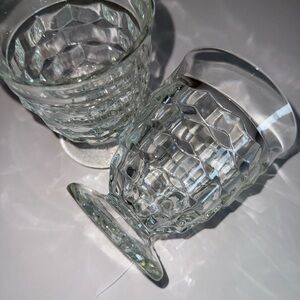 Indiana Elegant Clear Glass Tumbler Set of two